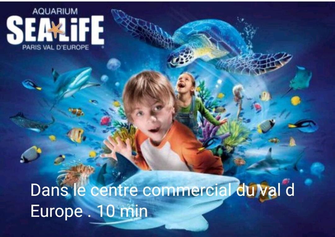 Jolie dépendance cosy et individuelle a 2 pas de Disneyland Chalifert Exterior foto